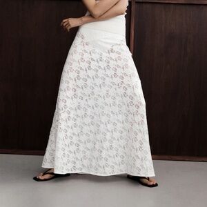 DISSH LOULA WHITE LACE SKIRT 0 XS BRAND NEW
